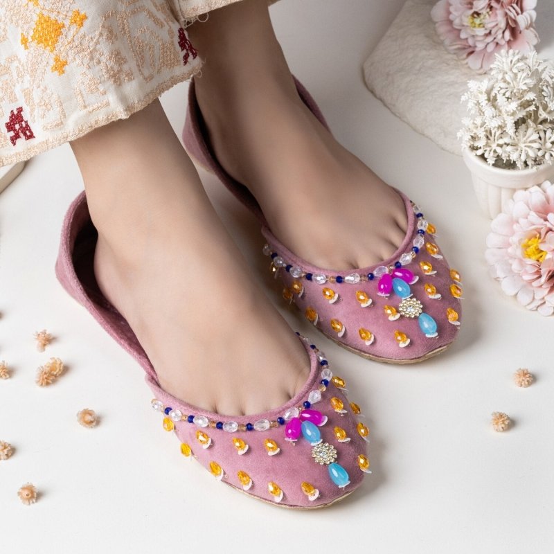 Zuruj Khussa Collection'2025-zun-272-Baby Pink