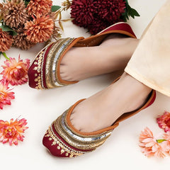 Zuruj Khussa Collection'2025-Zun-280-Maroon