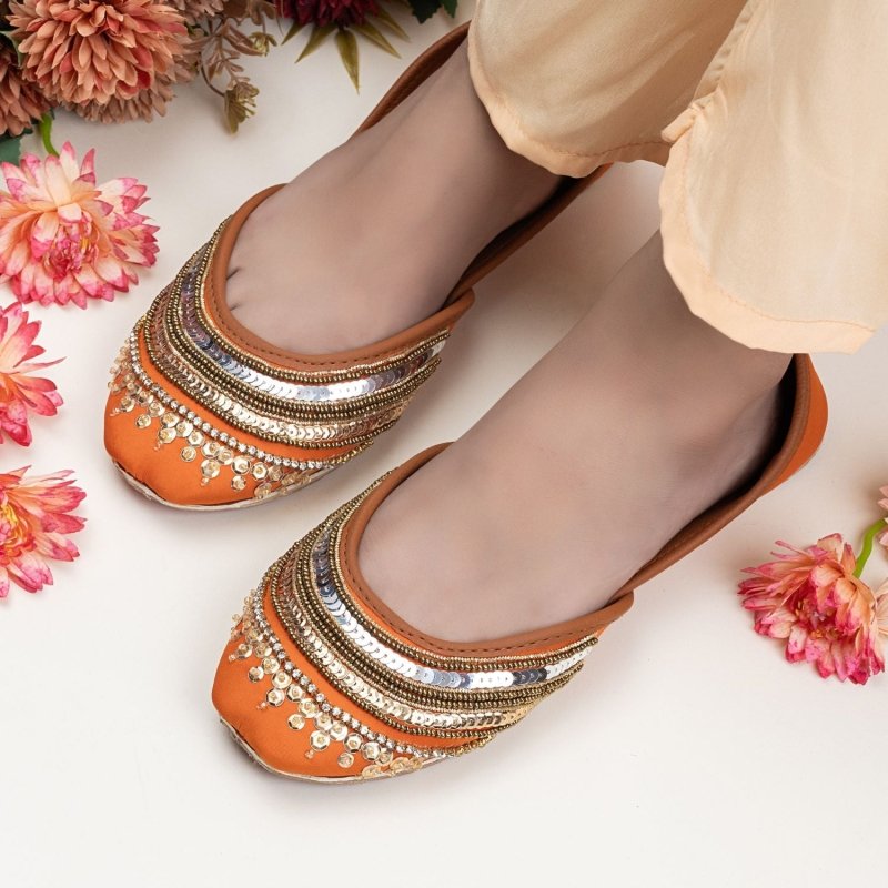 Zuruj Khussa Collection'2025-Zun-280-Orange