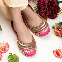 Zuruj Khussa Collection'2025-Zun-280-Shocking Pink