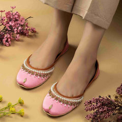 Zuruj Khussa Collection'2025-Zun-4-Baby Pink