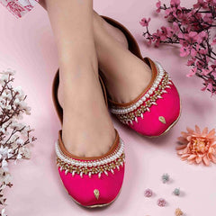 Zuruj Khussa Collection'2025-Zun-4-Shocking Pink